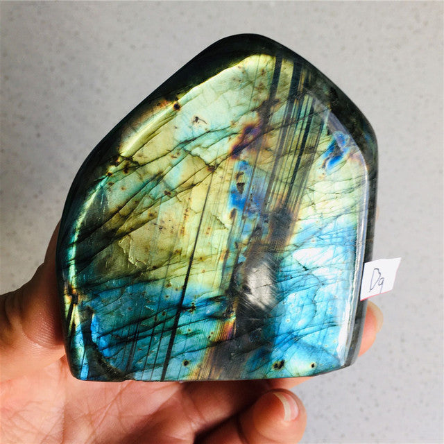 Blue Flash Labradorite Crystal Stone from Madagascar (choose your own specific piece)