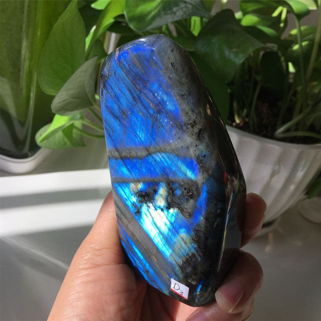 Blue Flash Labradorite Crystal Stone from Madagascar (choose your own specific piece)