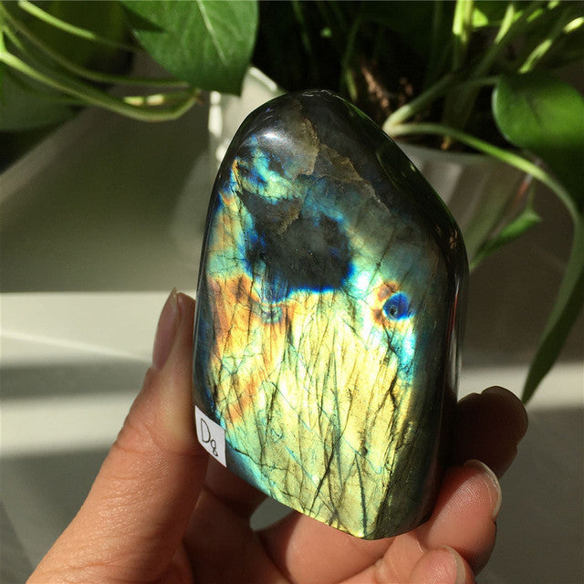 Blue Flash Labradorite Crystal Stone from Madagascar (choose your own specific piece)