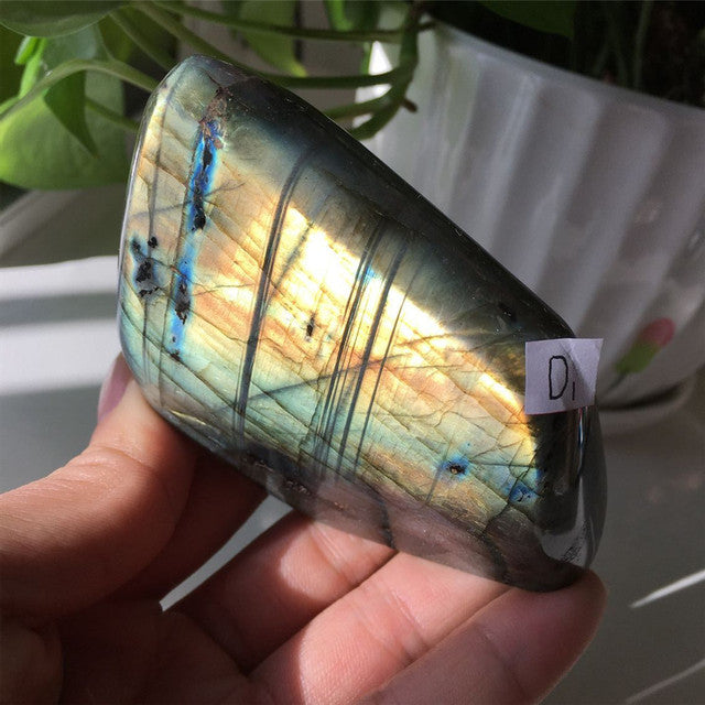 Blue Flash Labradorite Crystal Stone from Madagascar (choose your own specific piece)