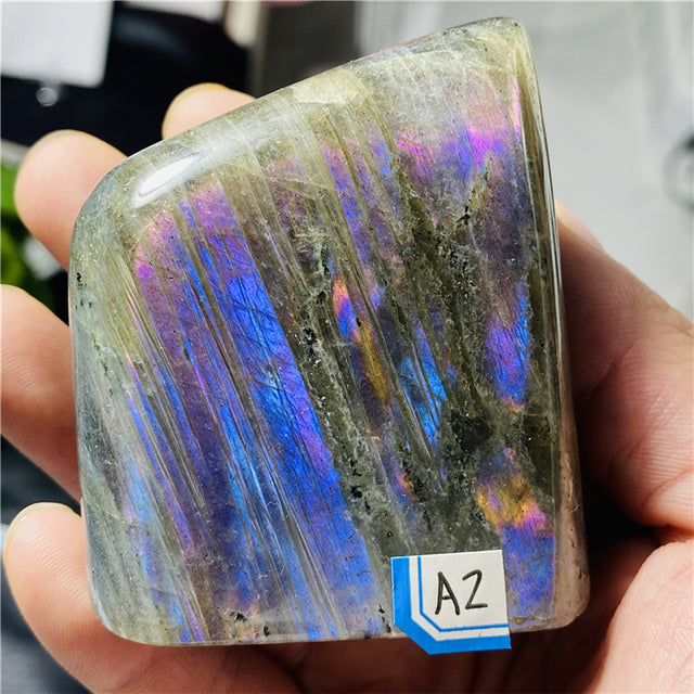 Purple Labradorite Crystals - Choose your own freeform violet labradorite crystal