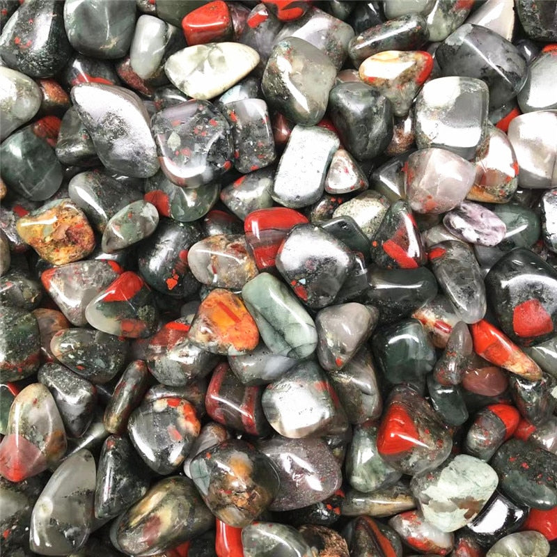 Bloodstone Tumbled / Polished Stone Crystal freeshipping - Dara Laine Murray