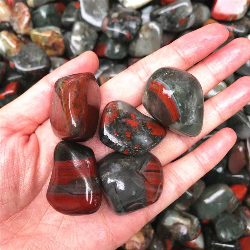Bloodstone Tumbled / Polished Stone Crystal freeshipping - Dara Laine Murray