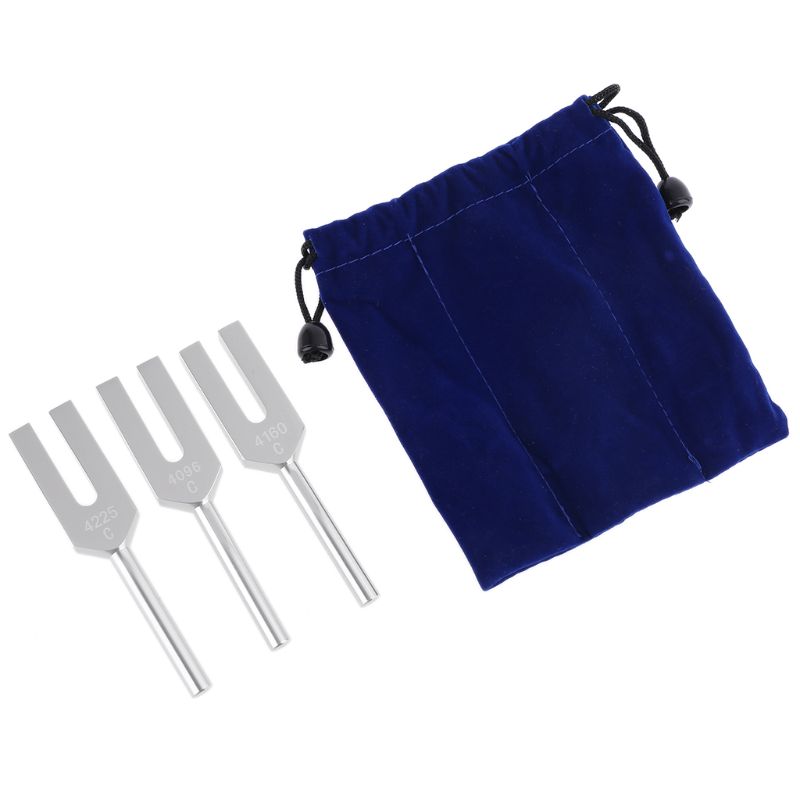 3pcs Angel Crystal Tuning Fork 4096Hz/4160Hz/4225Hz C Aluminum Alloy Tuning Fork freeshipping - Dara Laine Murray