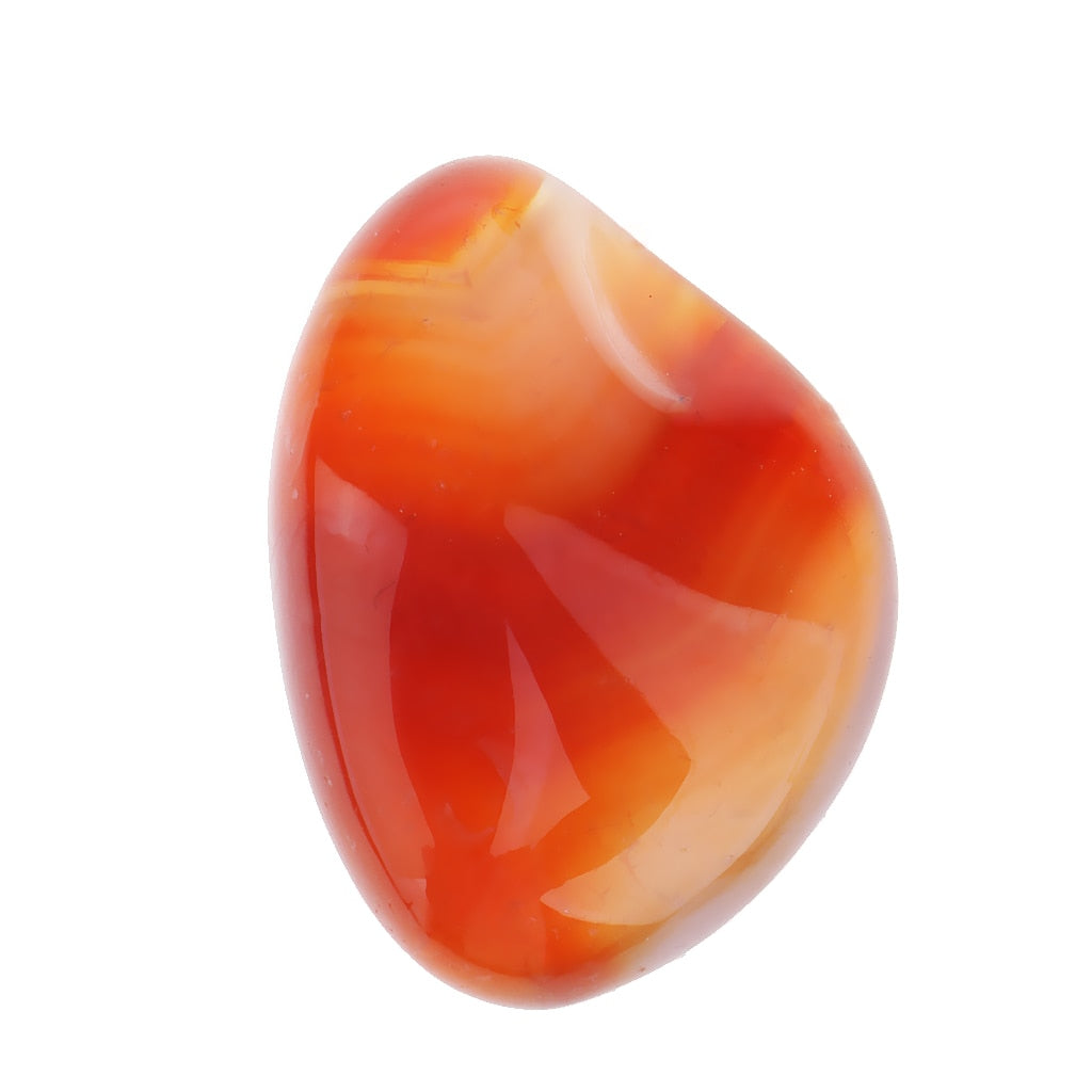 20-30mm Natural Agate Carnelian Palm Stones Crystal Reiki Energy Power Stone for DIY Jewelry Making Necklaces Accessories 1pcs