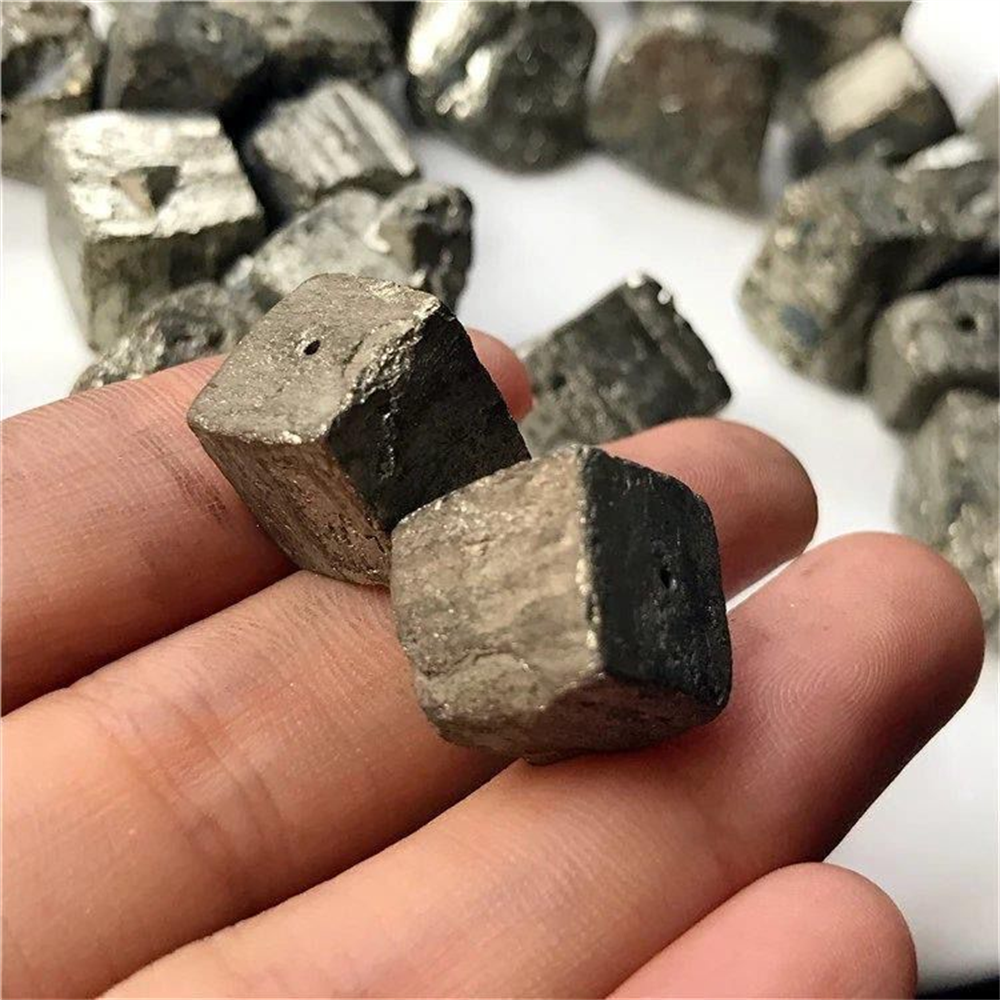 Natural High Density Cubic Pyrite Stone Fool&#39;s Gold Rough Irregular Ore Mineral Teaching Specimen Ornaments