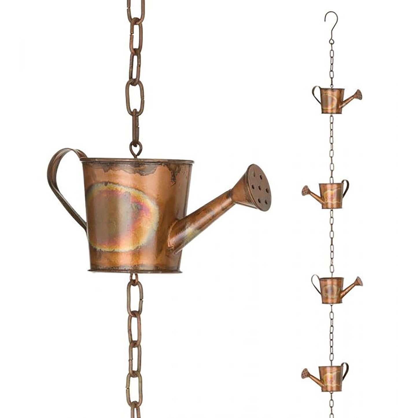 Metal Butterfly Rain Chimes Chain For Catcher Cups And Rain Rain Decoration Roof Metal Gutter Drainage Chain Tool Downspout