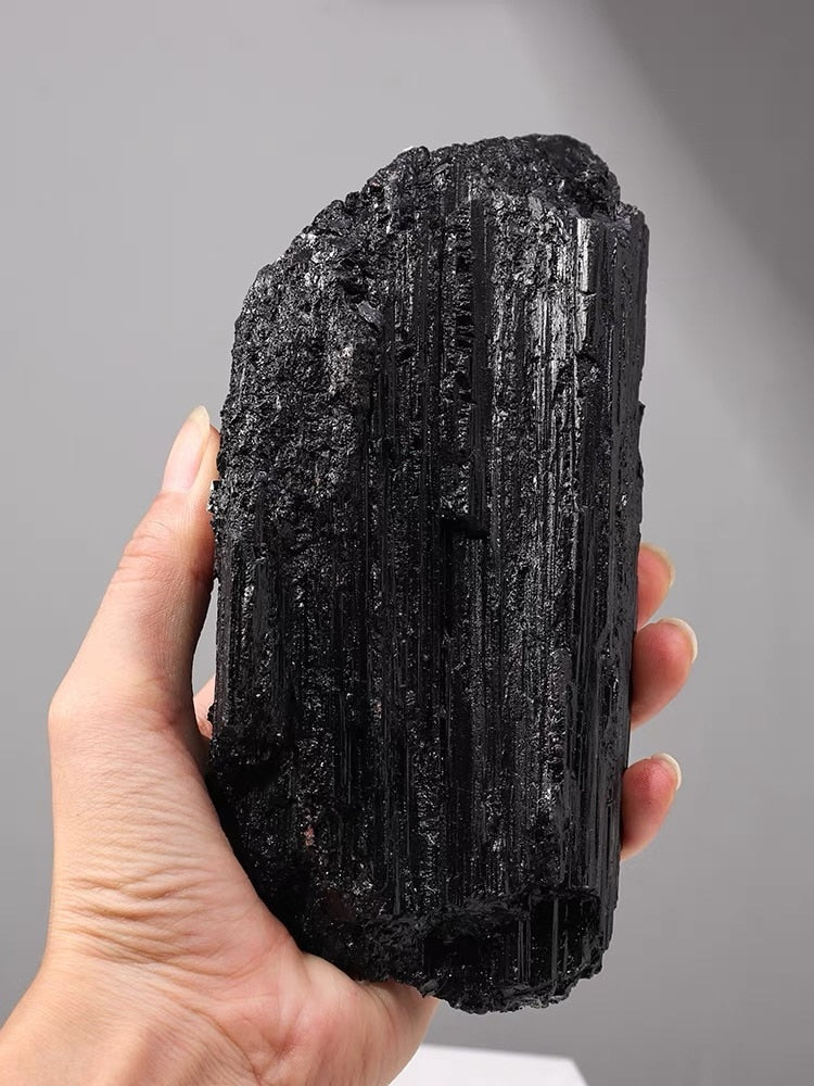 30-400g Natural Black Tourmaline Gravel Raw Gemstone Mineral Specimen Crystal Healing Advanced Collection Eliminate 1pc