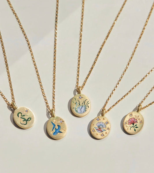 Fashion Trendy Round Shaped Pendant Necklace For Women Gold Chain 2022 Temperament Jewelry Choker Necklace Wedding Jewelry Gifts