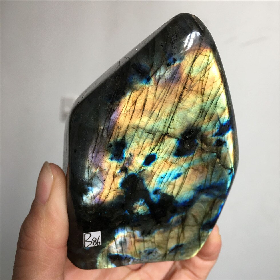 0.2-1kg Natural Crystal Moonstone Raw Gemstone Quartz Labradorite Handicraft Decorating Stone Healing Ornament Madagascar