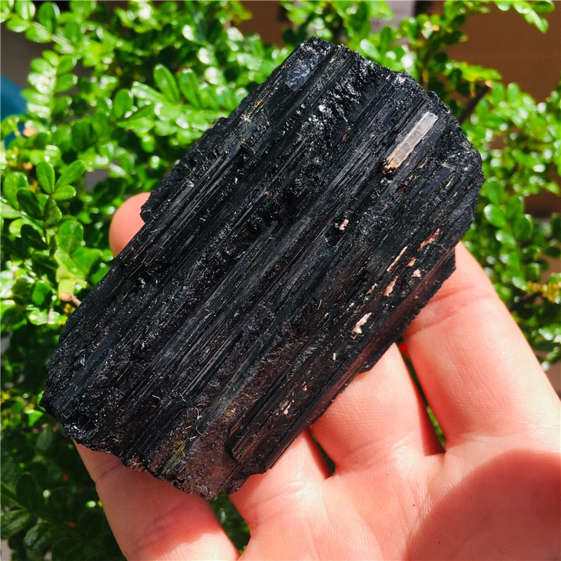 Black Tourmaline Raw / Rough Stone Crystal freeshipping - Dara Laine Murray