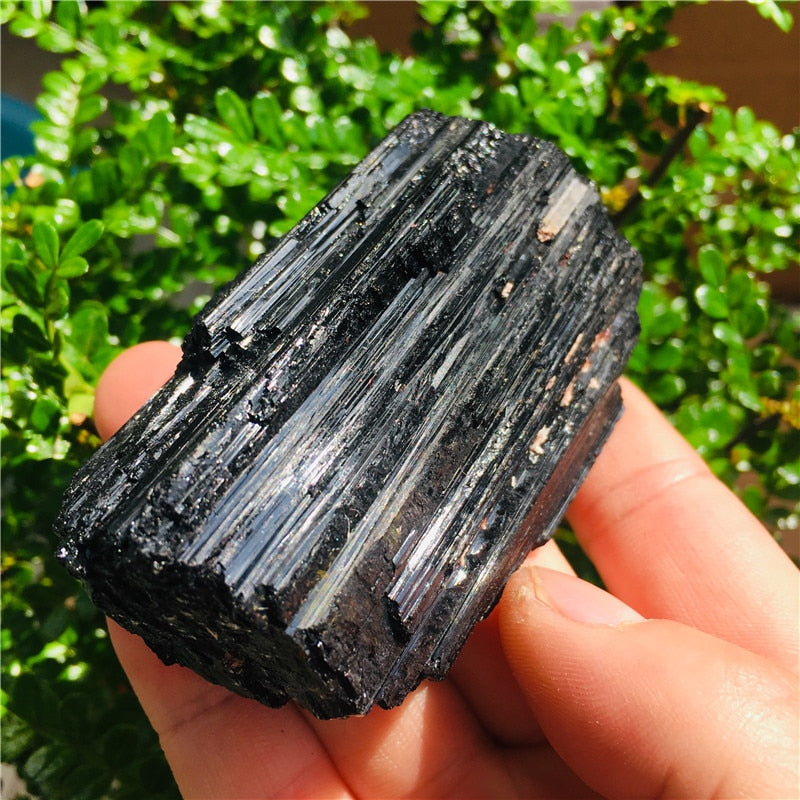 Black Tourmaline Raw / Rough Stone Crystal freeshipping - Dara Laine Murray