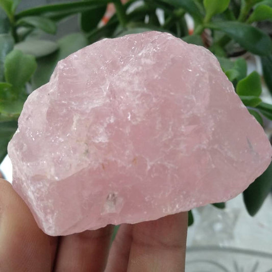 1pcs 50g Natural Rough Rose Quartz Crystals (Raw Specimen Healing Reiki Love Stone).
