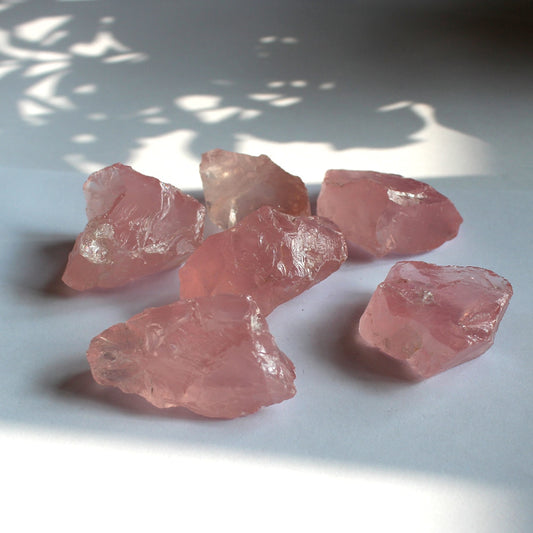 Rose Quartz Rough / Raw Crystal freeshipping - Dara Laine Murray