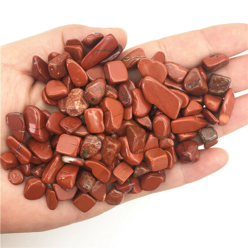Tumbled Polished Red Jasper Stones for Crystal Grids - 50g freeshipping - Dara Laine Murray
