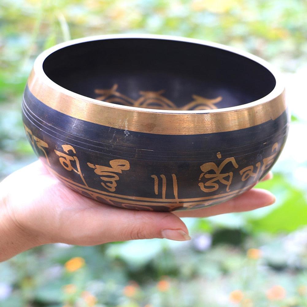Brass Singing / Meditation Bowl Handmade in Tibet freeshipping - Dara Laine Murray