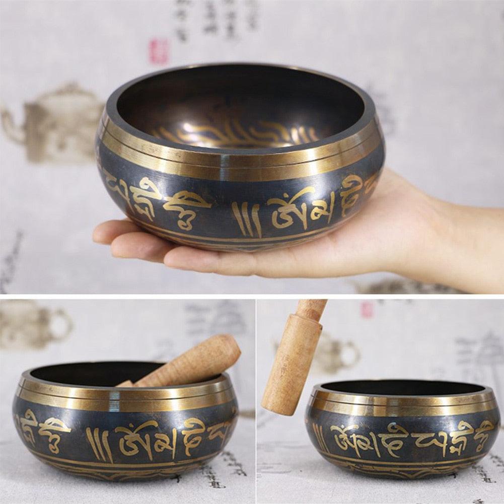 Brass Singing / Meditation Bowl Handmade in Tibet freeshipping - Dara Laine Murray