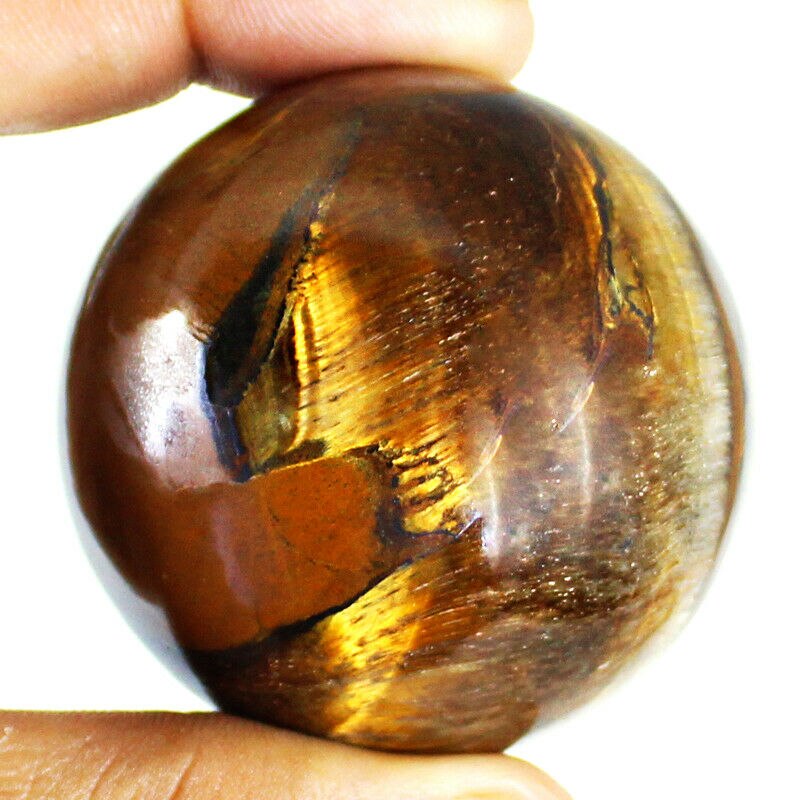 AAA 1pcs Tiger Eye Rare Natural Carving Sphere Ball Free stand Chakra Healing Reiki Stones Carved Crafts Wholesale.