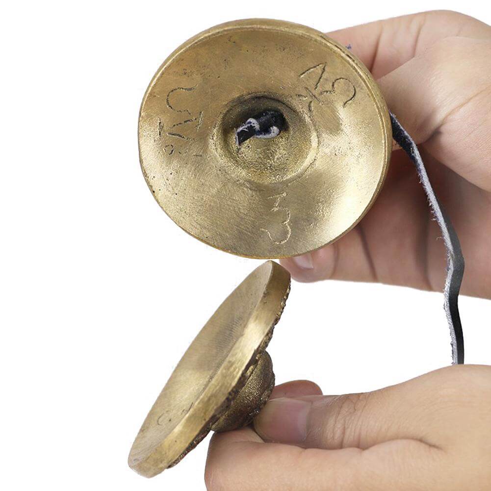 1 Pair Brass Yoga Cymbals / Chime.