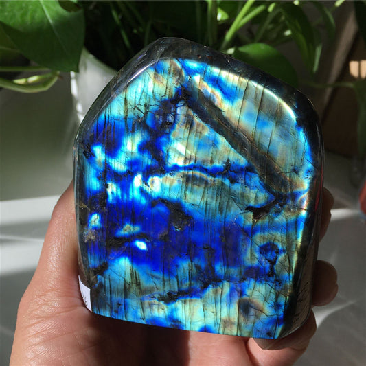 Blue Flash Labradorite Crystal Stone from Madagascar (choose your own specific piece)