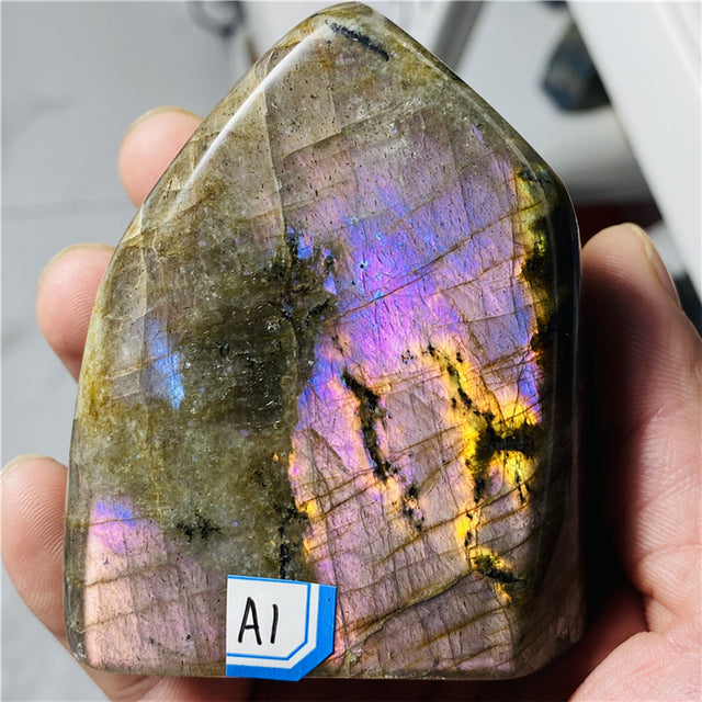 Purple Labradorite Crystals - Choose your own freeform violet labradorite crystal