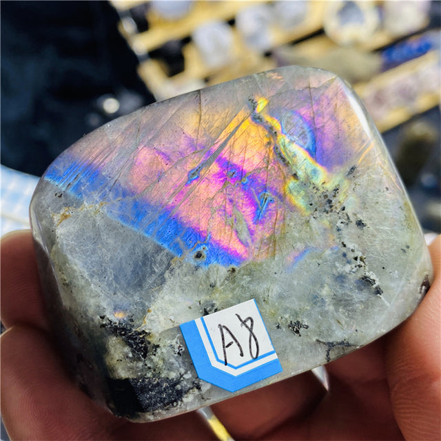 Purple Labradorite Crystals - Choose your own freeform violet labradorite crystal