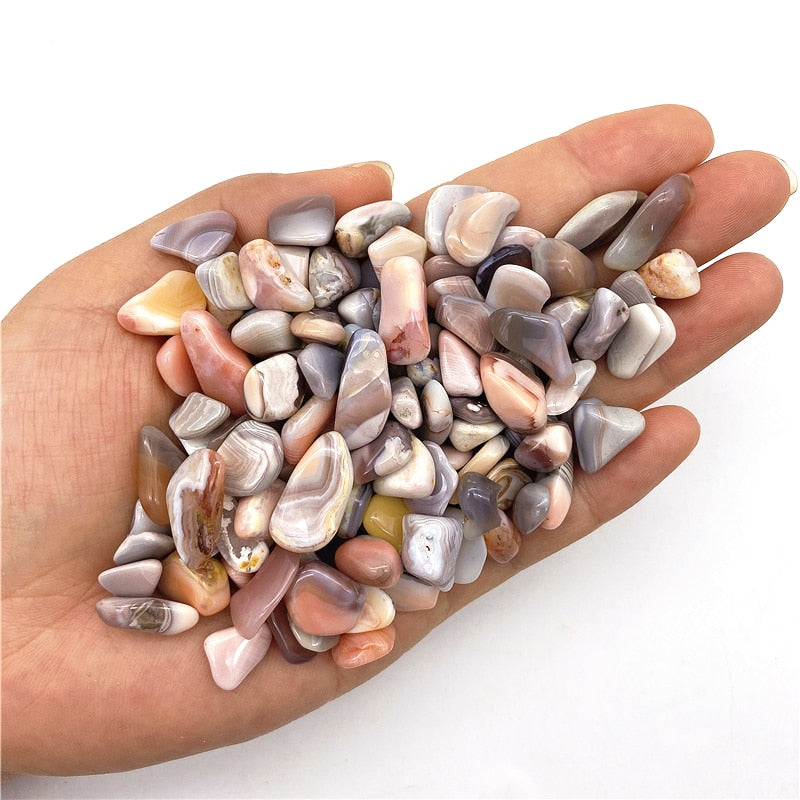 Pink Botswana Agate Tumbled Stones freeshipping - Dara Laine Murray