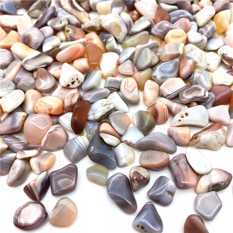 Pink Botswana Agate Tumbled Stones freeshipping - Dara Laine Murray